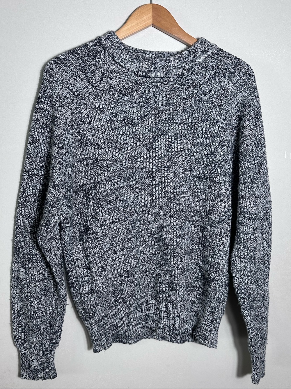 Vintage St. John's Bay Marled Grey Crewneck Sweater